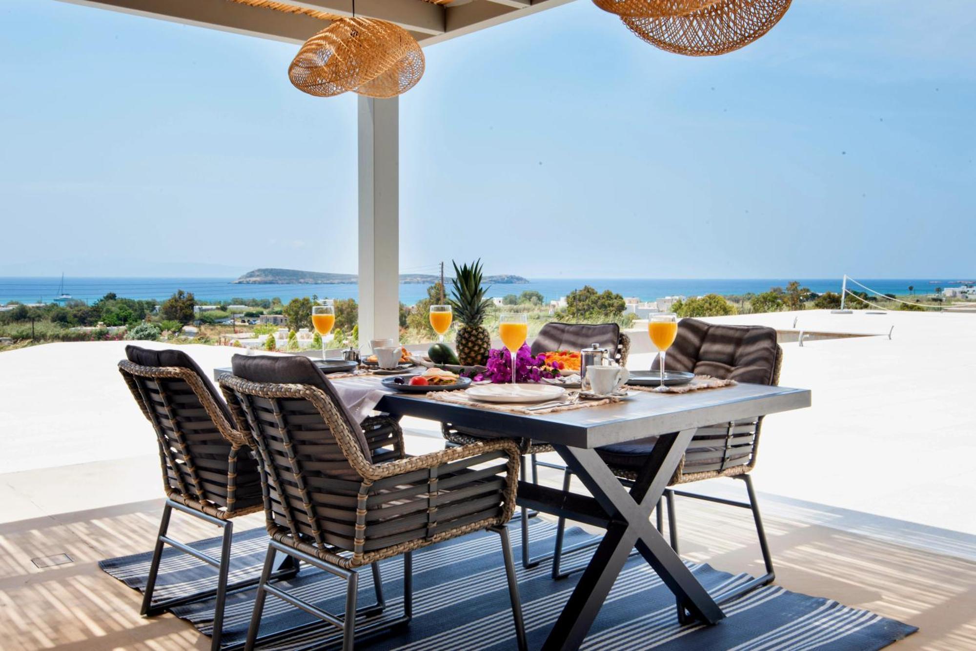 Golden Bay Luxury Villas And Suites Chrisi Akti  Exteriér fotografie